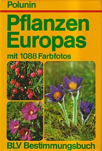 Polunin, Pflanzen Europas. (Umschlag)