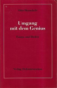 Heuschele, Umgang mit dem Genius. (Umschlag)