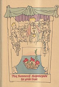 Kommerell, Kasperle-Spiele für grosse Leute. (Umschlag)