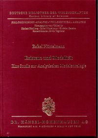 Hüntelmann, Existenz und Modalität. (Umschlag)
