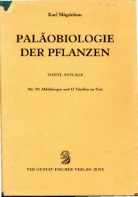 Mägdefrau, Paläobiologie der Pflanzen. (Umschlag)