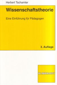 Tschamler, Wissenschaftstheorie. (Umschlag)