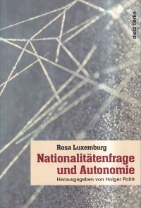 Luxemburg, Nationalitätenfrage und Autonomie. (Umschlag)
