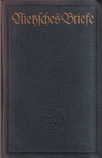 Nietzsche, Briefe. (Umschlag)