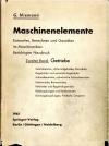 Niemann, Maschinenelemente.